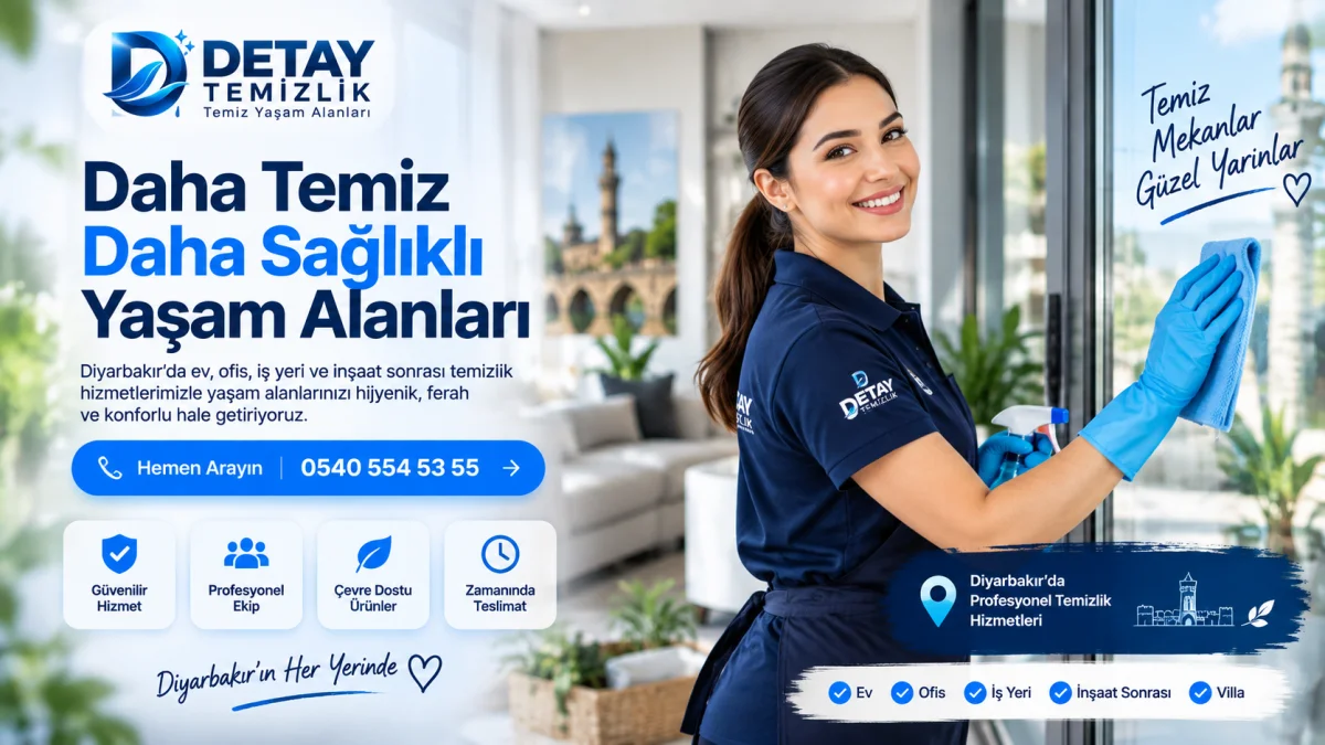 Diyarbakır Detay Temizlik Şirketi kapak görseli